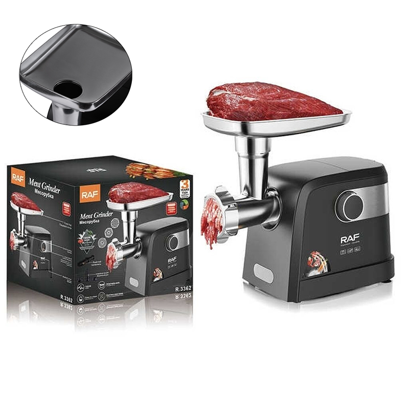 RAF R.3362 – Multifunctional Meat Grinder, Stainless Steel